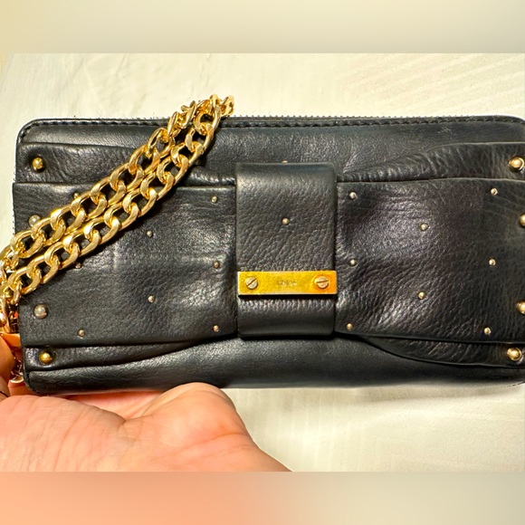Chloe black leather clutch/Wallet! ✨👜